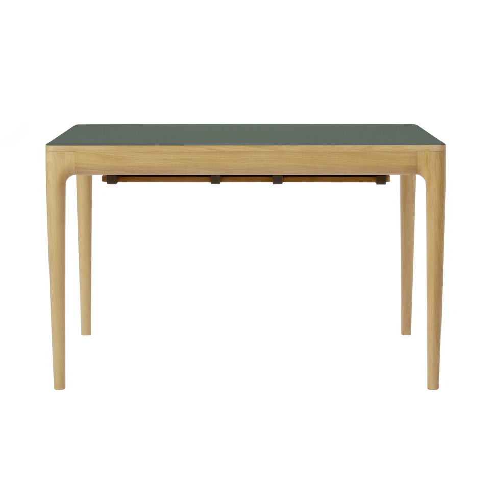 Umage 5673 Heart'n'Soul Dining Table in Oak with Moss Green top, 47.2 inch