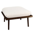 Umage 5752C720-02 Lounge Around Shuffle pouffe in Dark Oak / White Sands