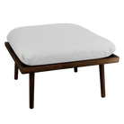 Umage 5752C720-03 Lounge Around Shuffle pouffe in Dark Oak / Sterling