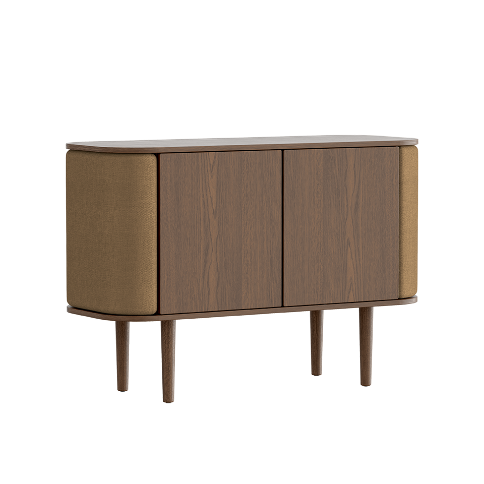 Umage 5774C711-01 Treasures 2-door Cabinet in Dark Oak with Sugar Brown