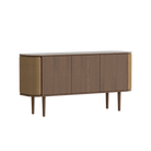 Umage 5775C711-01 Treasures 3-door Cabinet in Dark Oak with Sugar Brown