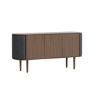 Umage 5775C711-04 Treasures 3-door Cabinet in Dark Oak with Shadow