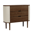Commode Umage 5776C736-02 Treasures en chêne foncé / sable blanc