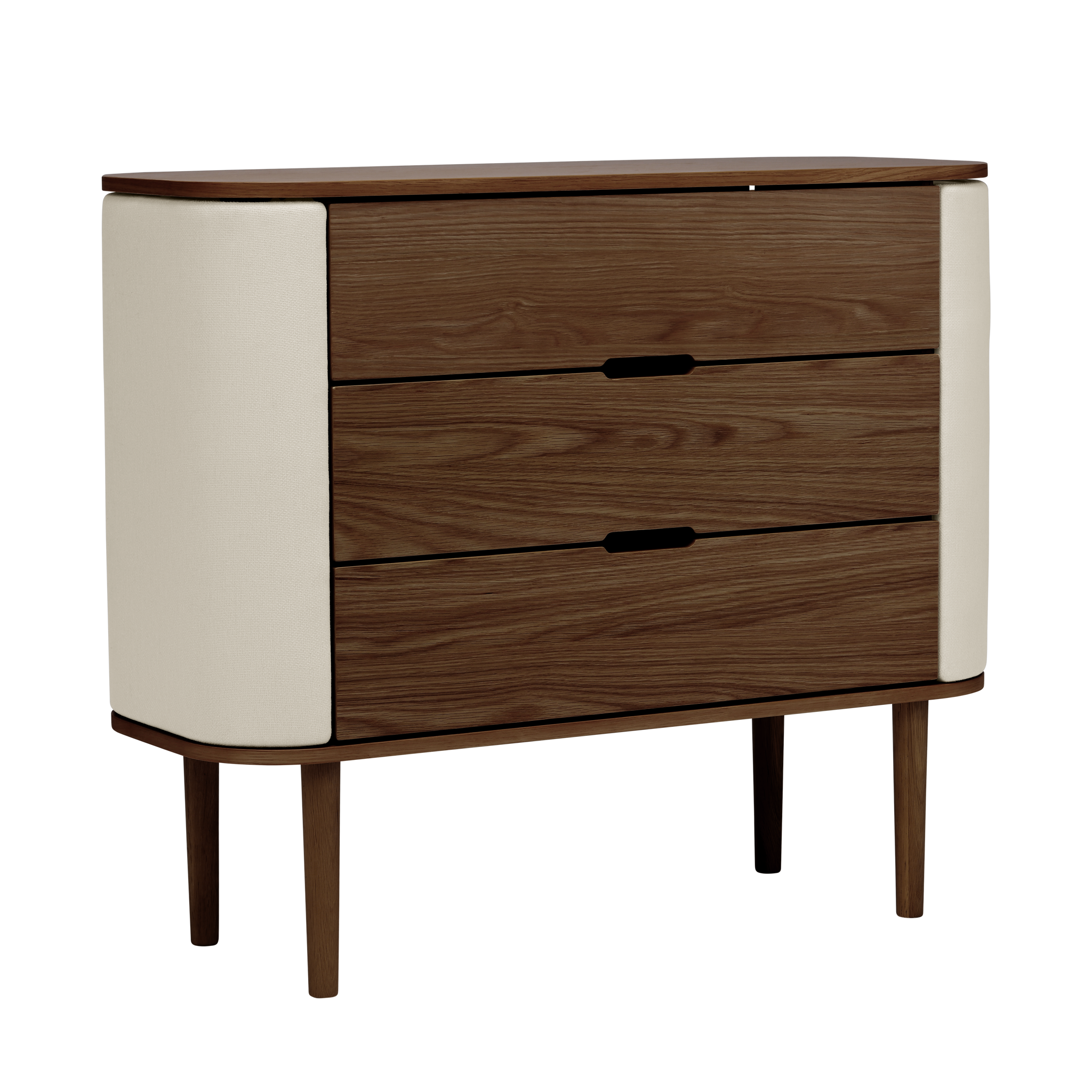 Commode Umage 5776C736-02 Treasures en chêne foncé / sable blanc