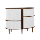 Umage 5804C726-03 Audacious Highboard en chêne foncé avec portes Sterling
