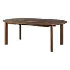 Umage 5857C5856-2 Comfort Circle Dining Table with extension in Dark Oak / Smooth
