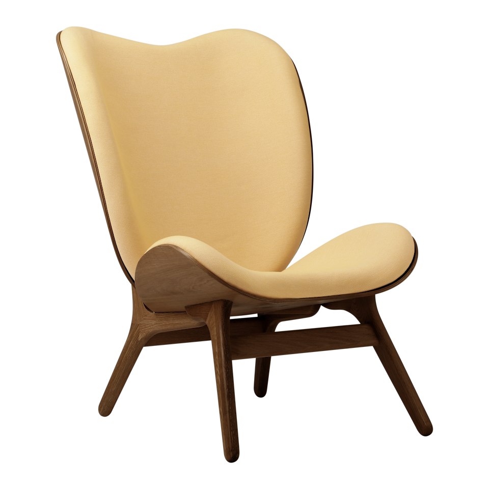 Umage 5872C704-11 A Conversation Piece Lounge Chair Tall in Dark Oak with Summer Shine
