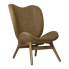 Umage 5872C704-01 A Conversation Piece Lounge Chair Tall in Dark Oak with Sugar Brown