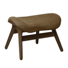 Umage 5873C703-01 A Conversation Piece Ottoman in Dark Oak with Sugar Brown