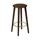 Umage 5880 The Socialite Counter Stool in Dark Oak
