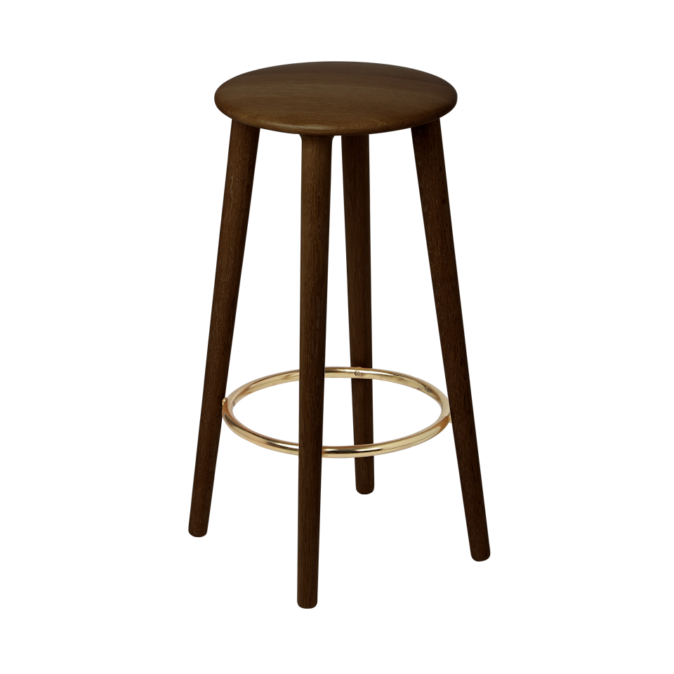 Umage 5880 The Socialite Counter Stool in Dark Oak