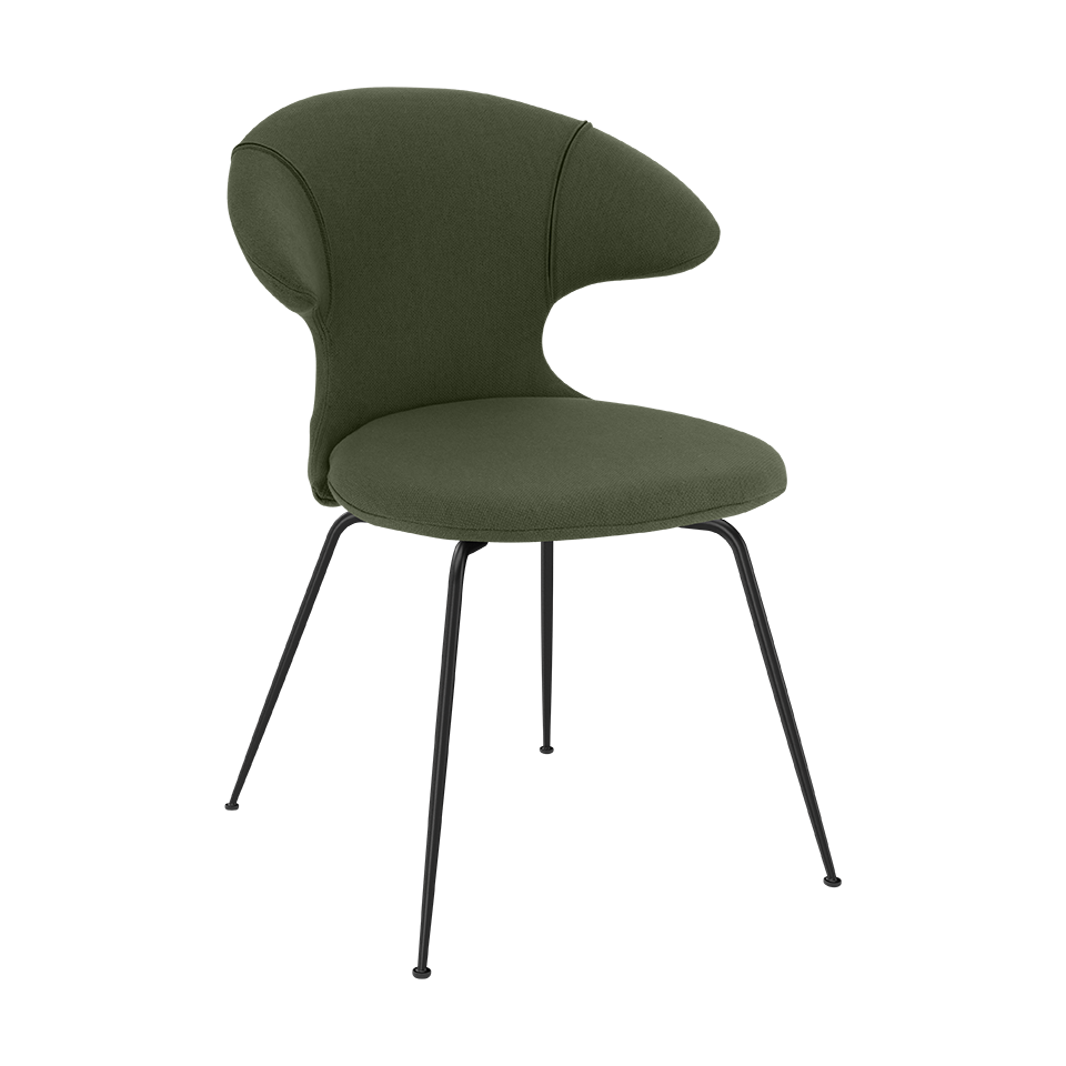 Chaise Time Flies d'Umage (réf. 590-05C5901-3), coloris Horizons, vert course/noir