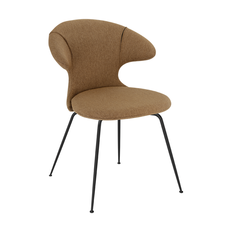 Chaise Time Flies, Horizons, coloris caramel/noir, référence Umage 590-08C5901-3