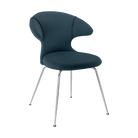 Chaise Time Flies Umage 590-15C5901-2, Horizons, bleu Jet Air/chrome