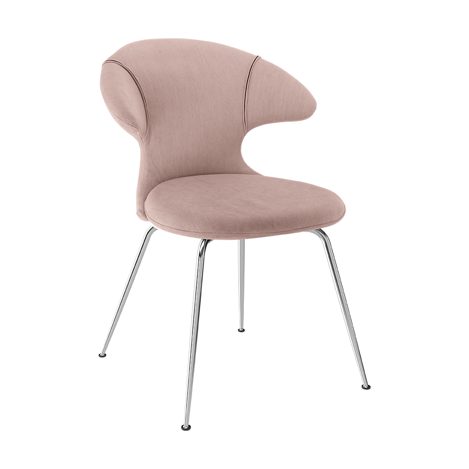Chaise Time Flies Umage 590-16C5901-2, Horizons en coloris Stone Rose/Chrome