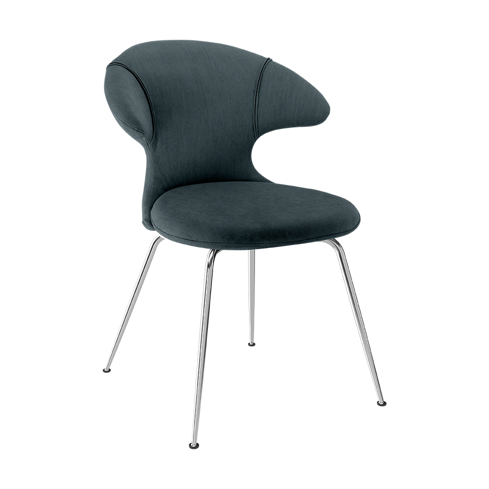 Chaise Time Flies Umage 590-17C5901-2, Horizons en bleu quantique/chrome