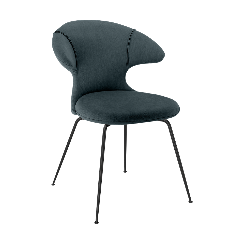 Chaise Time Flies, Horizons, bleu quantique/noir, référence Umage 590-17C5901-3