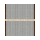 Umage 706-03 Audacious Tambour Doors for Cabinet in Sterling