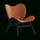 Umage 5102C5501-DS21002-NS A Conversation Piece Lounge Chair, Low in Black Oak and Dunes Rust