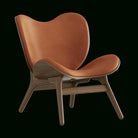 Umage 5700C5501-DS21002-NS A Conversation Piece Lounge Chair, Low in Dark Oak and Dunes Rust