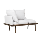 Umage 5762C723-03 Lounge Around 1.5-seater in Dark Oak with Sterling