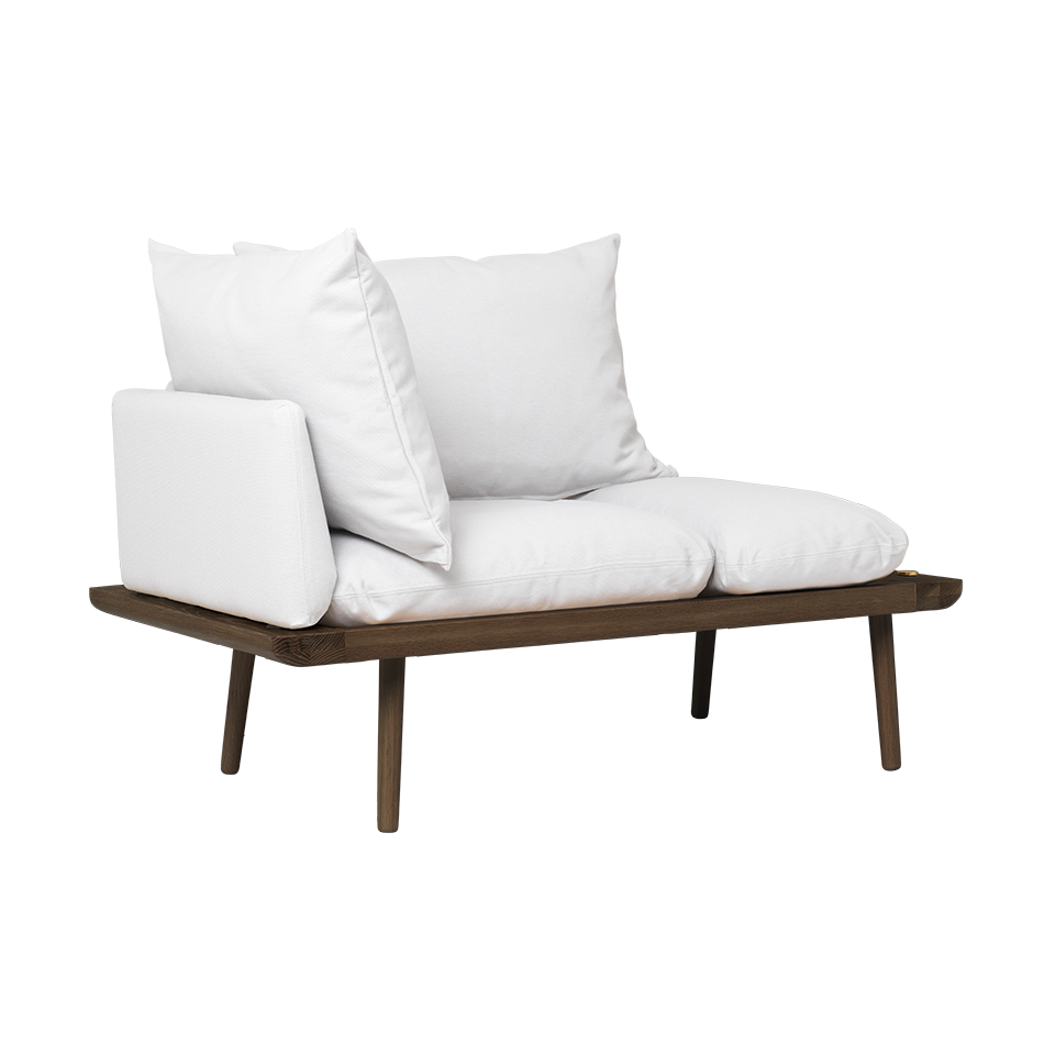 Umage 5762C723-03 Lounge Around 1.5-seater in Dark Oak with Sterling