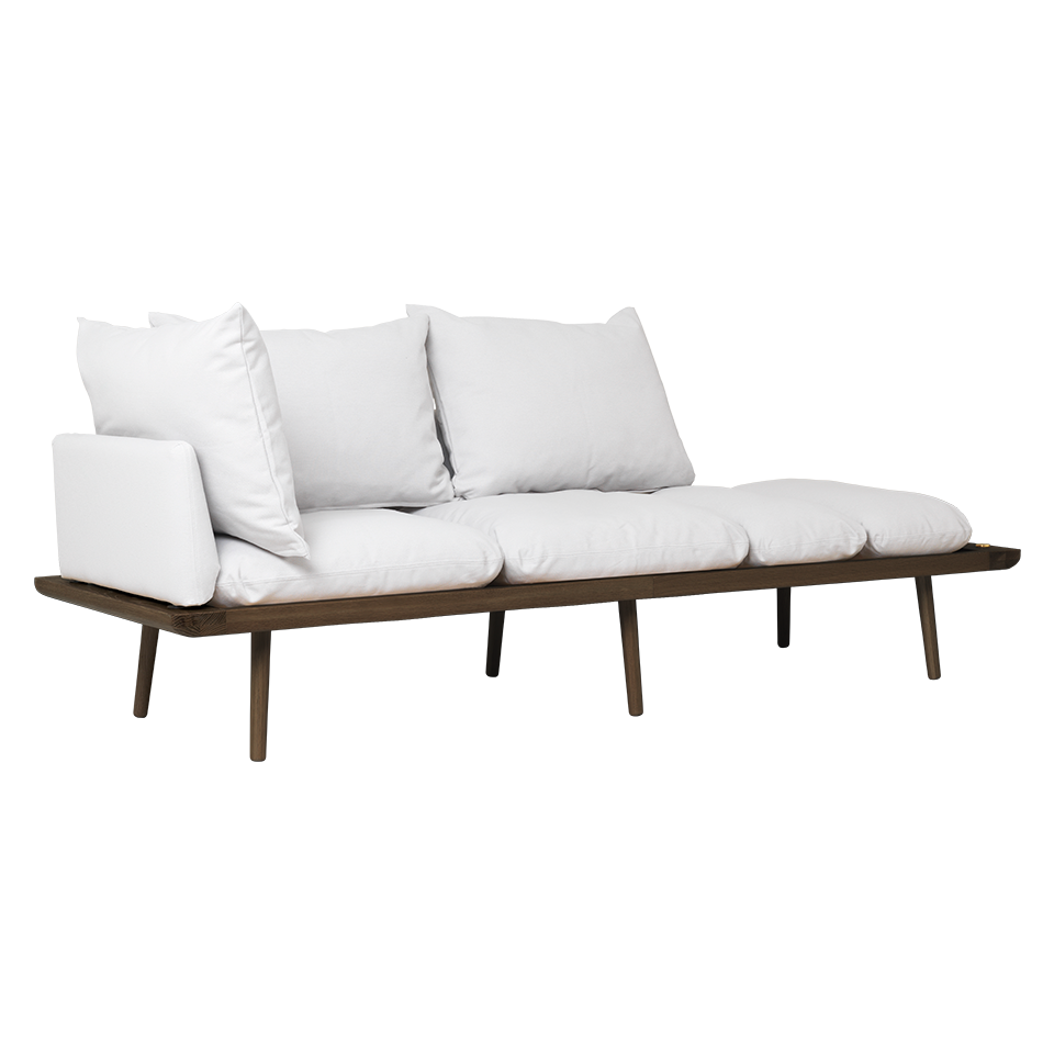Umage 5750C723-03 Lounge Around 3 seater, Horizons in Dark Oak / Sterling