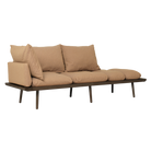 Umage 5750C723-01 Lounge Around 3 seater, Horizons in Dark Oak / Sugar Brown