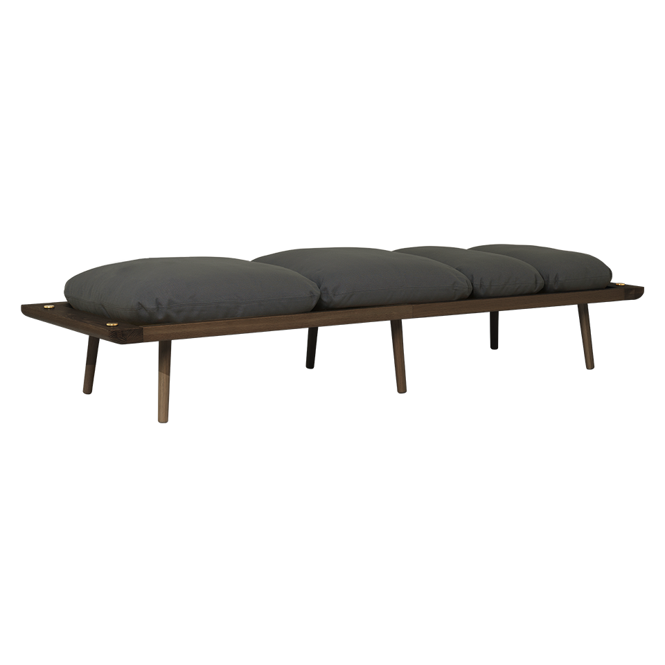 Umage 5750C720-04 Lounge Around Daybed, Horizons in Dark Oak / Shadow