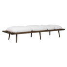 Umage 5750C720-03 Lounge Around Daybed, Horizons in Dark Oak / Sterling