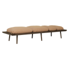 Umage 5750C720-01 Lounge Around Daybed, Horizons in Dark Oak / Sugar Brown