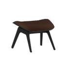Umage 5116NC5583-7N The Reader Ottoman in Black Oak with Teddy Brown