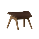 Umage 5588NC5583-7N The Reader Ottoman in Dark Oak with Teddy Brown