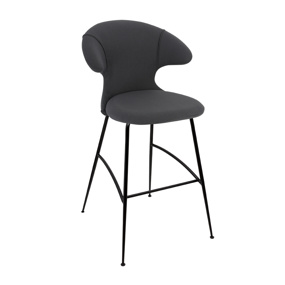 Tabouret de bar Time Flies Umage 590-04C5912-3, coloris Shadow/Noir