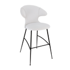Tabouret de bar Time Flies Umage 590-03C5912-3 en argent sterling/noir