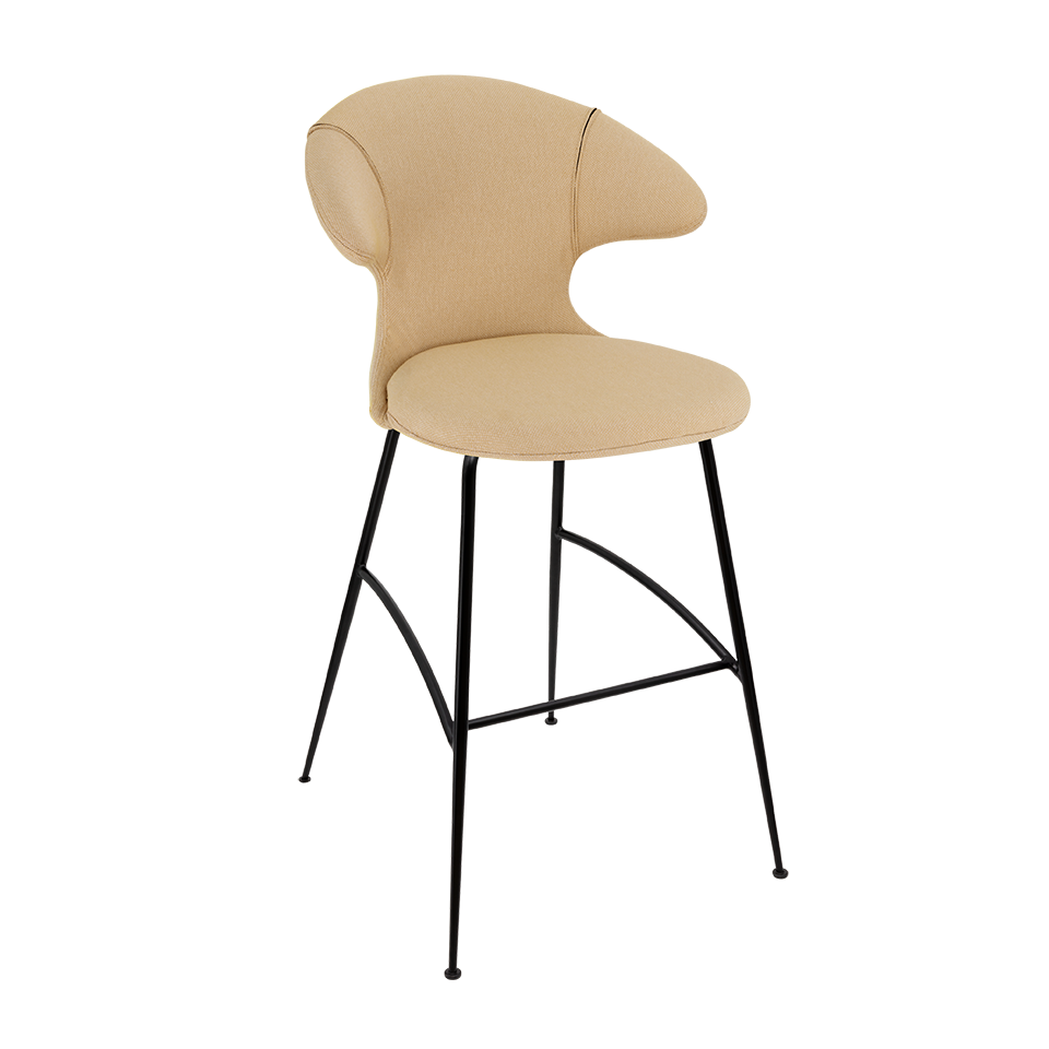 Tabouret de bar Time Flies Umage 590-11C5912-3, coloris Summer Shine/Noir