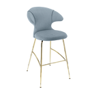 Tabouret de bar Time Flies Umage 590-14C5912-1, coloris Bright Skies / Laiton