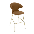 Tabouret de bar Time Flies Umage 590-08C5912-1 en caramel et laiton
