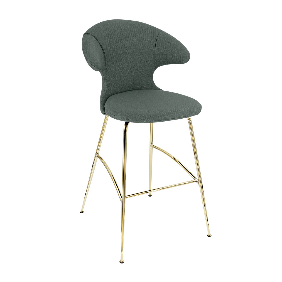 Umage 590-12C5912-1 Tabouret de bar Time Flies en coloris Morning Meadows / Laiton