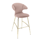Tabouret de bar Time Flies Umage 590-16C5912-1 en coloris Stone Rose/Laiton