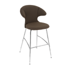 Tabouret de bar Time Flies Umage 590-10C5912-2 en moka/chrome