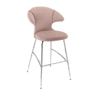 Tabouret de bar Time Flies Umage 590-16C5912-2, coloris Stone Rose/Chrome