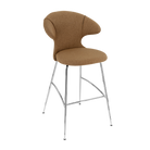 Tabouret de bar Time Flies Umage 590-01C5912-2, coloris Sugar Brown/Chrome