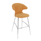 Tabouret de bar Time Flies Umage 590-06C5912-2, coloris mandarine/chrome