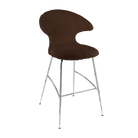 Tabouret de bar Time Flies Umage 590-19C5912-2, coloris Teddy Brown/Chrome