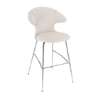 Tabouret de bar Time Flies Umage 590-02C5912-2, coloris White Sands/Chrome