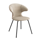Umage Time Flies Chair with Sand and Burnt Almond back, Sand seat and Black legs