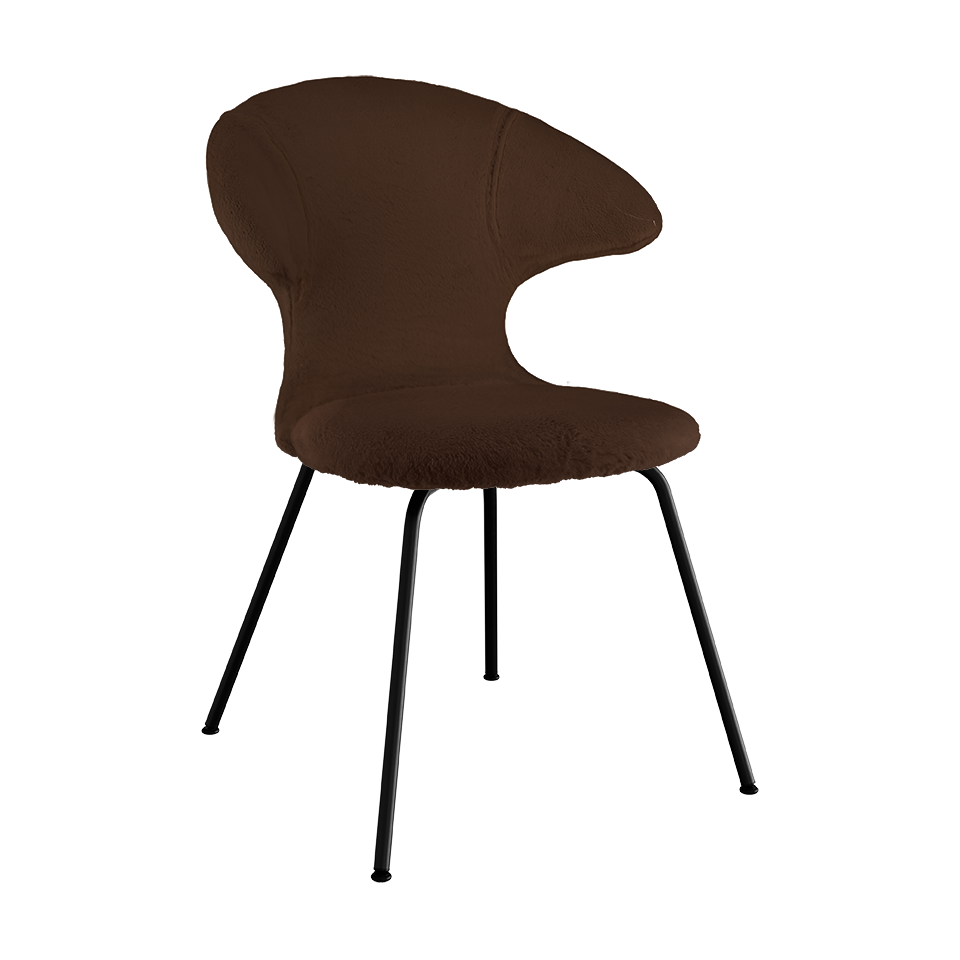Chaise Time Flies, Horizons, coloris Teddy Brown/Noir, référence Umage 590-19C5901-3