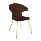 Umage 590-19C5901-1 Chaise Time Flies, Horizons en brun Teddy / laiton