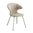 Umage Time Flies Chair with Sand back, Sand seat and Chrome legs